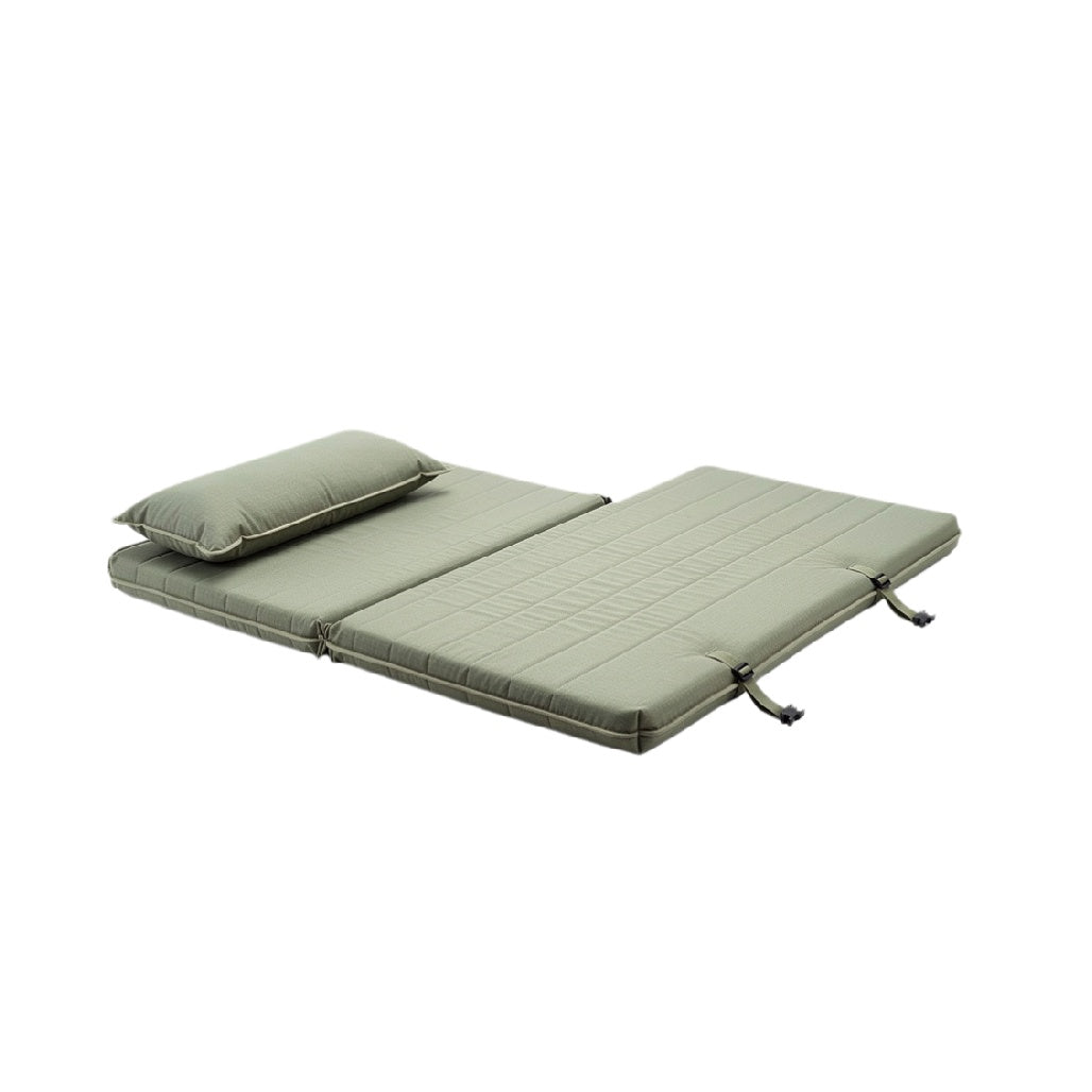 Foldable Tatami Mattress with Integrated Pillow for Space-Saving Comfort